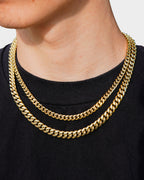 Cuban Link Chain - 18K Gold (All Sizes) - Lavenir Jewelry