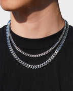 Cuban Link Chain - 14K White Gold (All Sizes) - Lavenir Jewelry