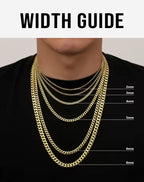 Cuban Link Chain - Silver (304L Stainless Steel) - Lavenir Jewelry