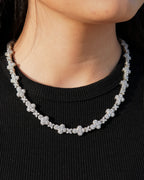 Diamond Cross Link Chain - Lavenir Jewelry
