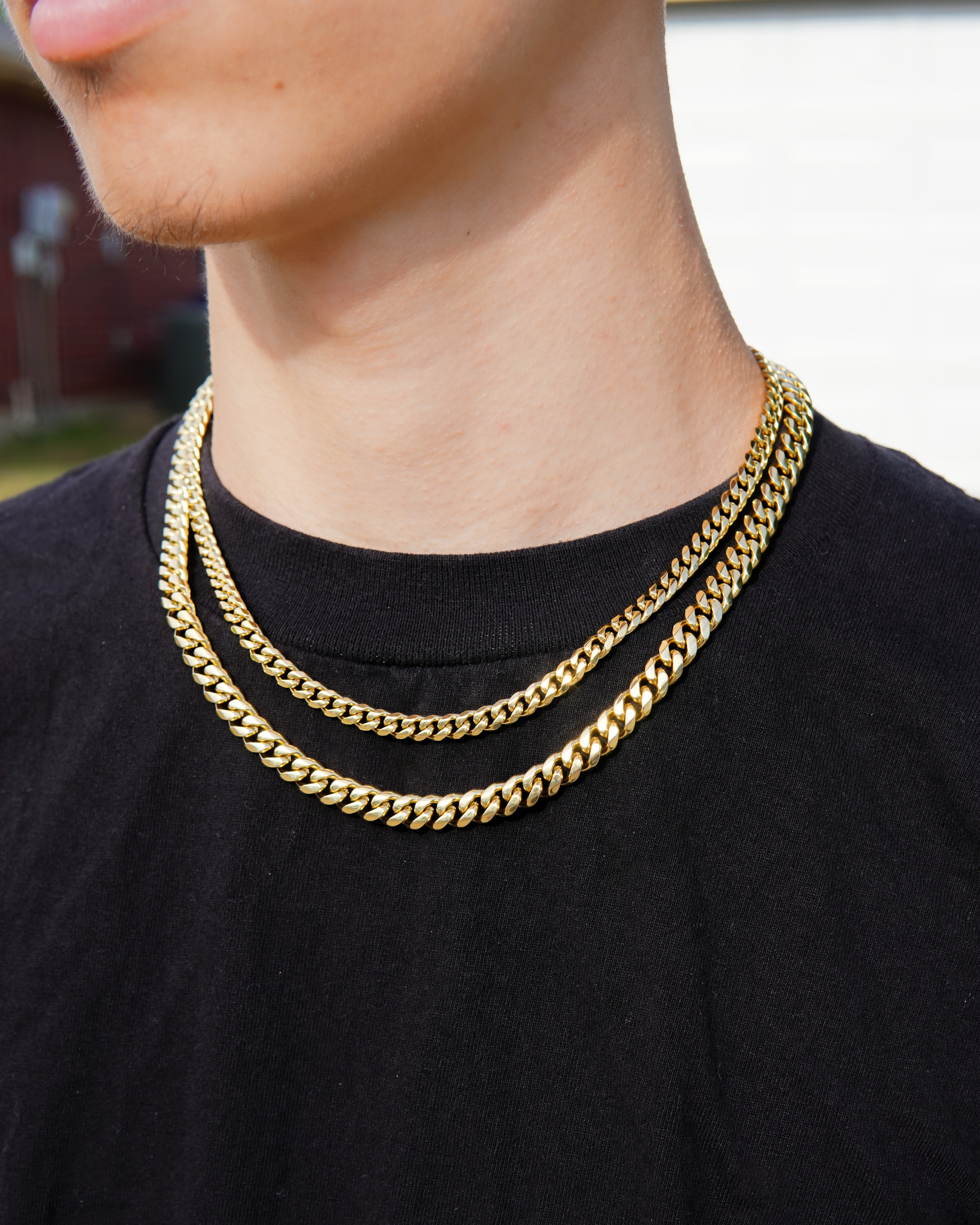 Cuban Link Chain - 18K Gold - Lavenir Jewelry