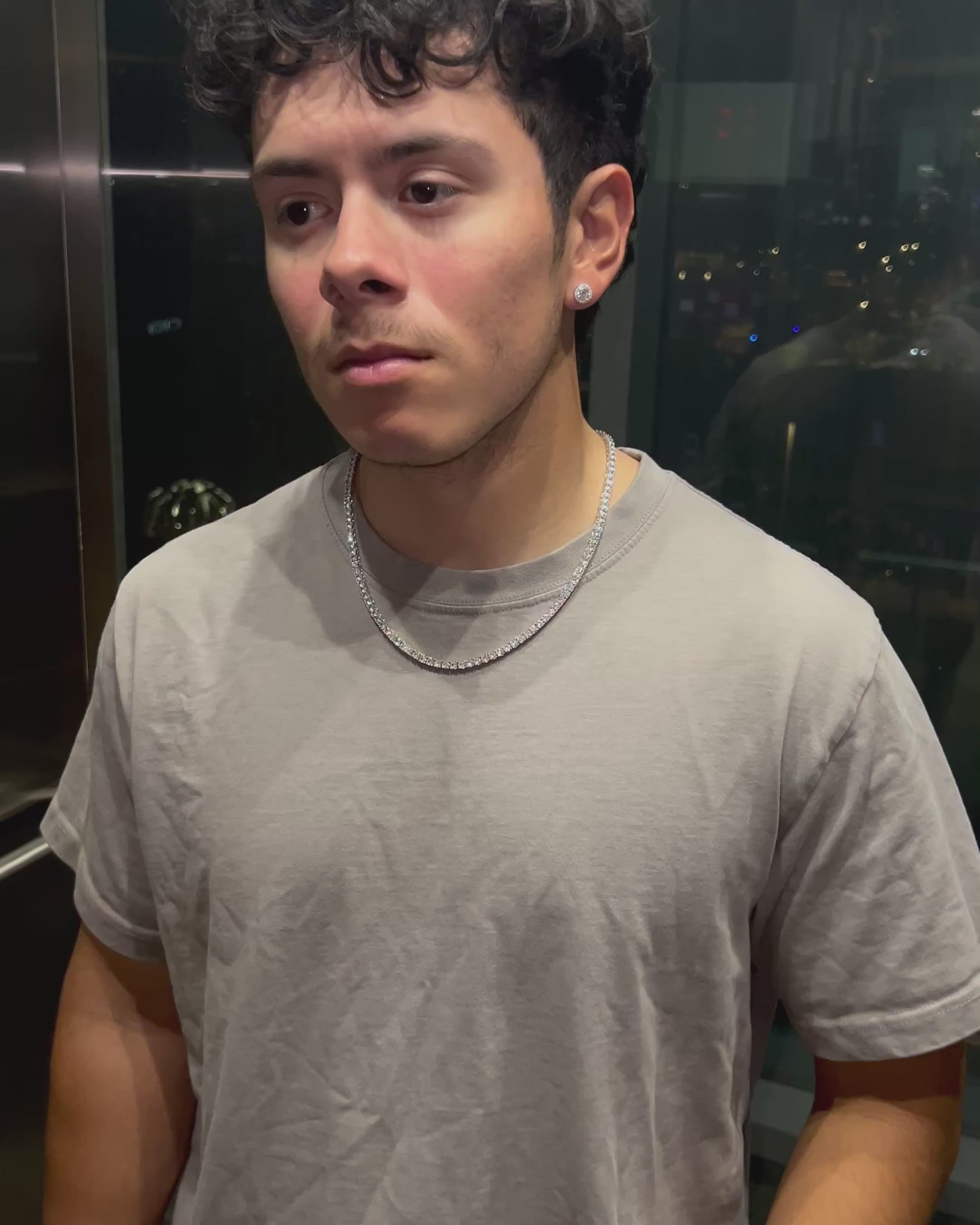 Diamond Tennis Bracelet - 14K White Gold